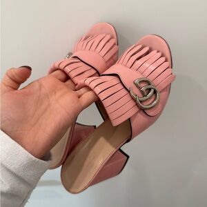 Gucci Women's Fringe Loafers heels